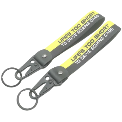 Customized Keychain Lanyard Wristlet For Guys