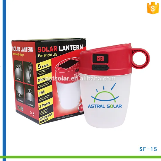 solar lantern with Ideal for home and reading Solar rechargeable