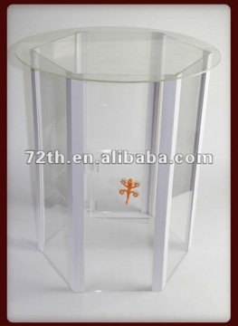 Plastic windguard of chocolate fountains