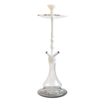 white color plating zinc shisha  body cheap hookah price best seller big size  shisha steam  Z-9124