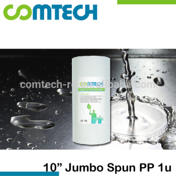 10" x 4.5" Big Blue Spun Polypropylene Sediment 1 Micron Water Filter
