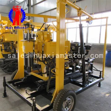 Wheeled drilling machine 100 meter drilling machine XYX-130 mobile type