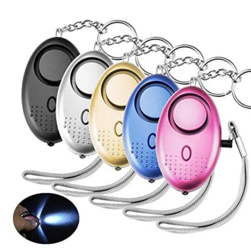 Safe Sound 130DB Personal Alarm Keychain for Women - Emergency Self-Defense with LED Light