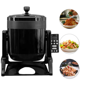 3600W Intelligent Auto Stir Fry Machine: Commercial Fried Rice Robot Cooker