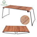 Camping Folding Table Beach Portable Outdoor Wood Folding Camping Table Supplier