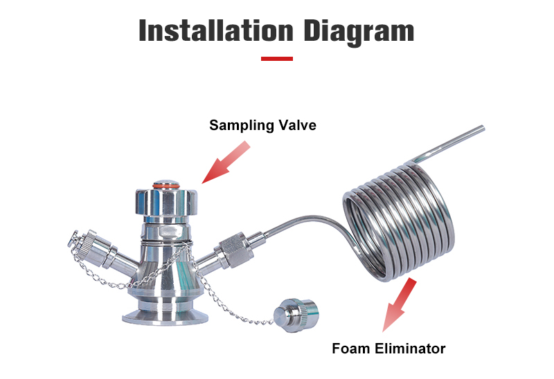 Spiral Type Foam Eliminator