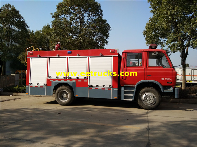 6cbm Fire Rescue Tender Trucks