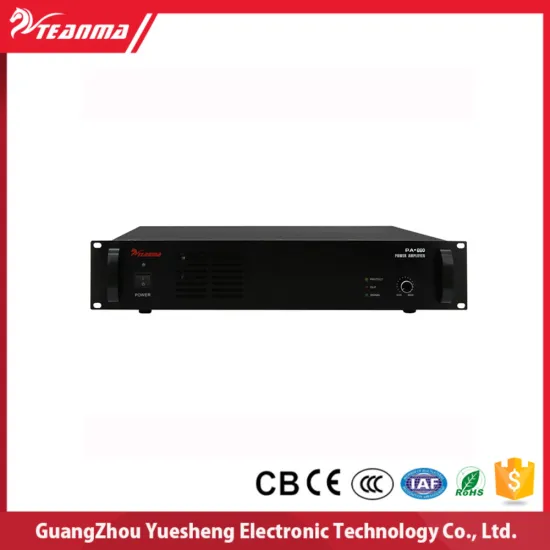 2016 Very Cheap Good Quality 660W Professional m Audio Power Amplifier ca with Highly refined circle transformer