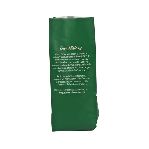 New Style Design Without Zip Tea Packaging Bag