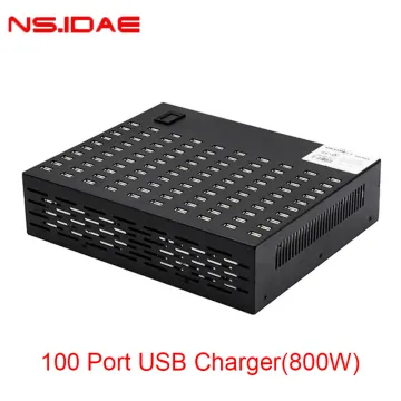 100-Ports USB Charger 800W Fast Charging Station