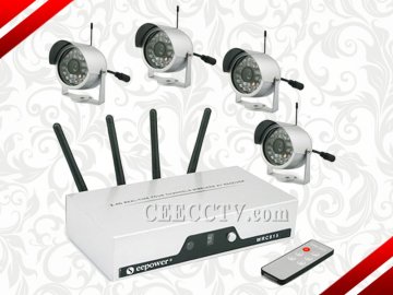 380tvl Horizontal Resolution Wireless Cctv Camera System Cee-wr815-7061