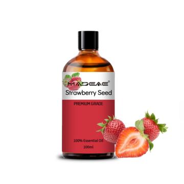 Huile essentielle de fraise 100% d&#39;huile de fraise biologique pure pour les soins de la peau de massage du diffuseur d&#39;arôme