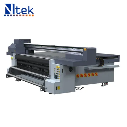 Large Size Hybrid UV Printer | LED UV Flatbed Printer | UV Flatbed Hybrid Printer