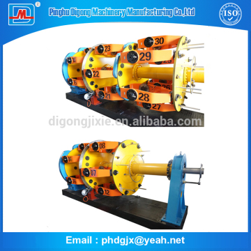 design with screw pintle type cradle planetary strander wire cable machine