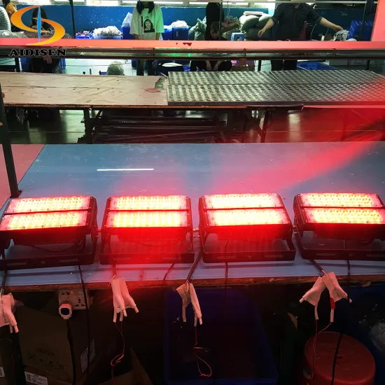 Aidisen 100W RGB LED Floodlight Projector - IP65 Waterproof, ROHS Certified