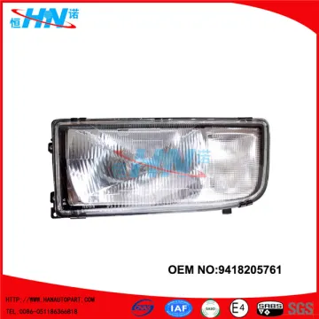 Mercedes Benz Actros Auto Body Parts Head Light 9418205761