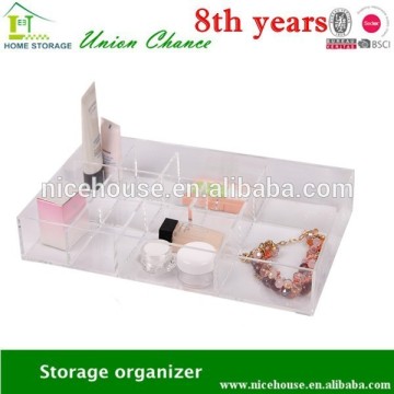 multipurpose lady's beautiful travel acrylic make up organizer