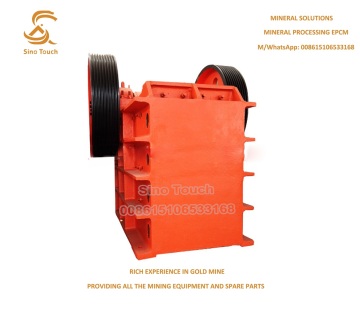 For iron ore stone crushing jaw crusher