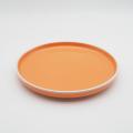 Moderno Minimalist Style Orange Colorful Stonware Silwware Silwards, Antique Stoneware Binlware