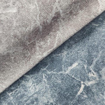 Tela de terciopelo Holland triturada de lujo para sofá