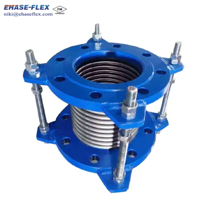 Welded bellows corrugated stainless steel tube joint