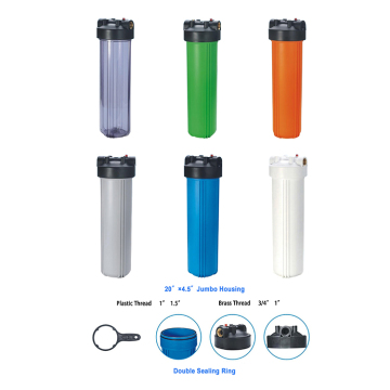 10inch 20inch Big Blue Sediment Filter Housing: Jumbo Plastic Water Filter System