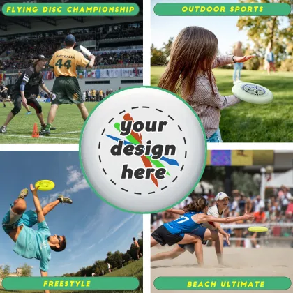 OEM Custom Standard Ultimate Fresbee 175 Gram Sport Frisbee Golf Flying Disc