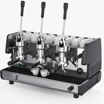 Three Group Semi-Automatic Commercial Coffee Espresso Machine