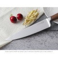 8 INCH CHEF KNIFE WITH NALNUT HANDLE