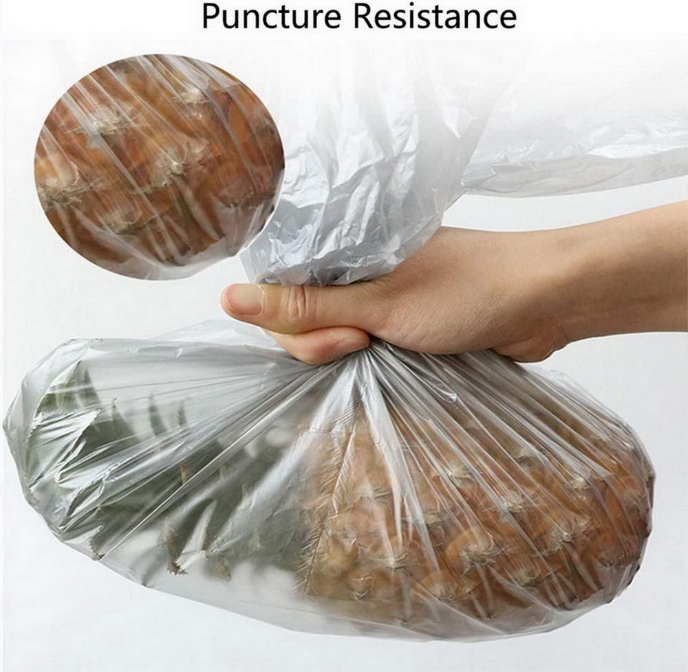 T Shirt Custom Plastic Reusable Food Shopping Bags