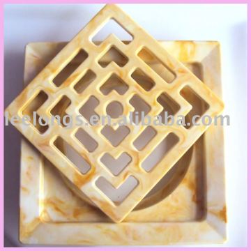 Good Design Square Resin plastic floor drain