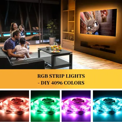 RGB LED TV Backlight Sync Box with Remote Control