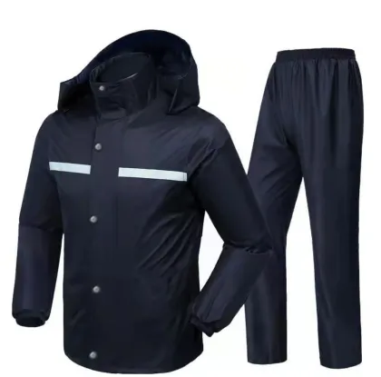 Oxford Cloth Suit Raincoat for Outdoor Cycling and Emergencies