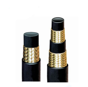 High-Pressure 3/8 Wire Braided Hydraulic Hose