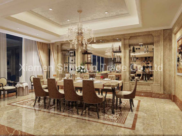 Natural Cappuccino Marble Tiles Perfect for Decoration