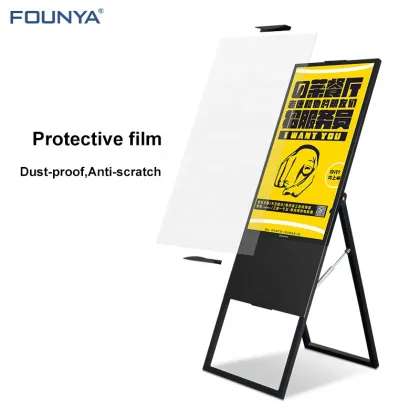 Moveable Foldable E-paper Digital Signage for Propaganda Posters and Ad Displays