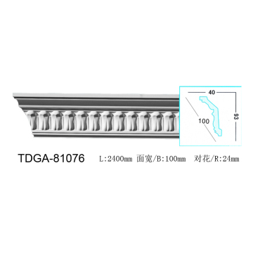 Cornice/ crown moulding/ construction materials for ceiling decoration