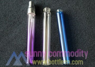 sc0506 roll-on glass bottles with PE or metal caps