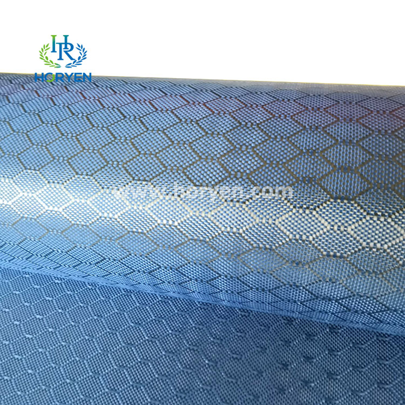 Blue Aramid Carbon Fiber en nid d'abeille à vendre