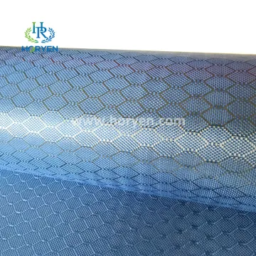 Blue aramid carbon fiber honeycomb cloth for sale