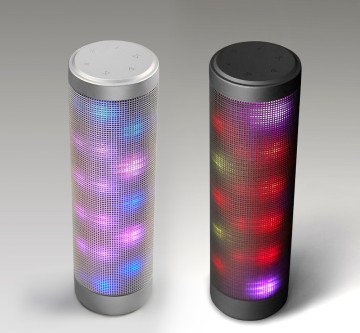 bluetooth speaker waterproof wireless speaker led lights with built-in microphone support hands-free function RLS002