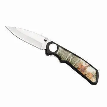 Folder/Folding/Pocket Knife, Made of Stainless Steel with Plastic Handle Materials