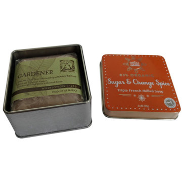 Tin Soap Tin Box Packaging Custom