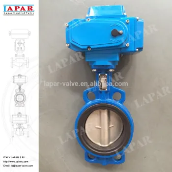 LAPAR Electric Wafer Butterfly Valve