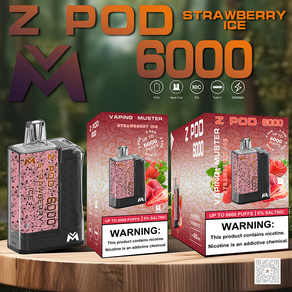 Z pod e-rokok 6000 vape