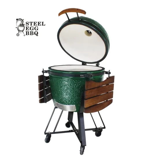 Green Egg bbq grill  23.5" inch BBQ Grill Outdoor Charcoal Kamado Egg BBQ Grill Smoker