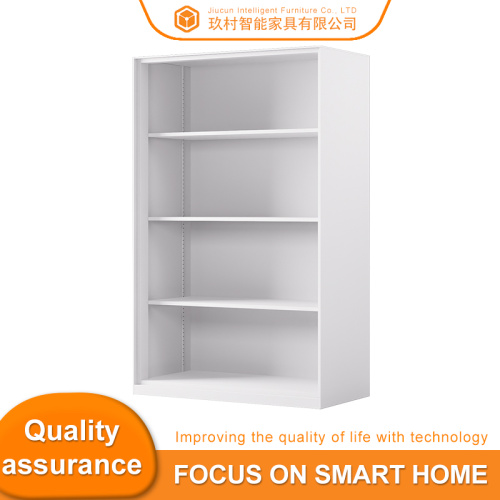 Чатырох'ярусная адкрытая шафа, усталяваная ўнізе