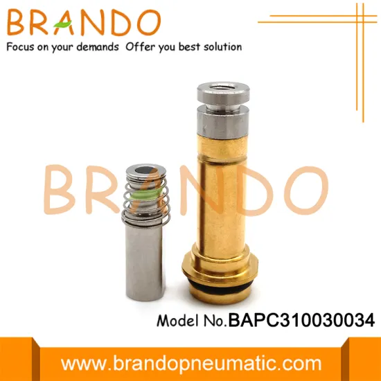 Brass Plunger Guide Tube Stainless Steel Solenoid Stem
