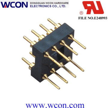 2.54mm H=3.0 15.24 Row Spacing Round Pin IC Male