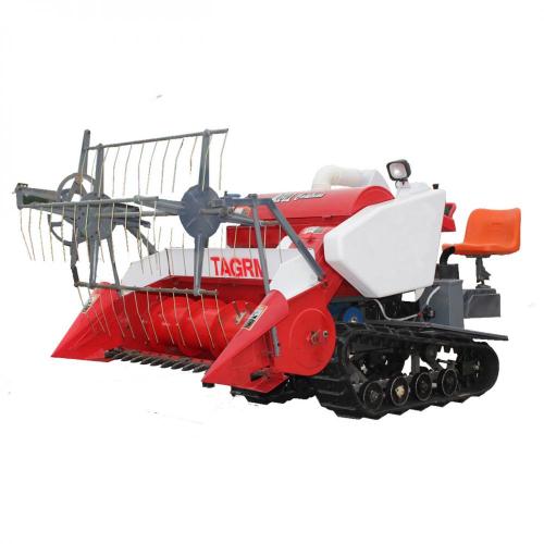 4LZ-1.2 Crawler-type Mini Rice Combine Harvester